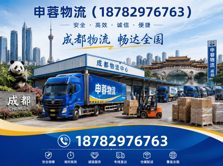 崇州市申蓉物流展示图